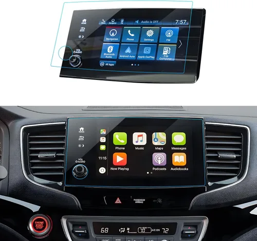 Vista 59 de Protector de pantalla de coche para Ford Edge 2024 2025 2023 2022 2021 (SE/SEL/ST-Line/Titanio/ST) Accesorios Protector de pantalla de vidrio
