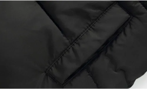 Vista 5 de Digirlsor Chaleco acolchado con capucha y cremallera para niños y niñas 5-12T