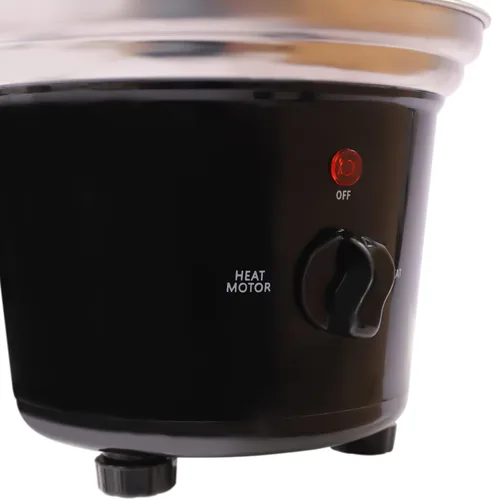 Vista 9 de Fuente de fondue de chocolate de 3 niveles con plato de fruta, fuente de fusión de acero inoxidable de capacidad de 1 libra para fiestas, incluye 6
