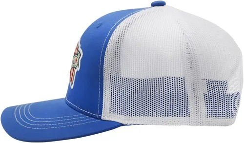 Vista 7 de Fits Y'all USA Flag Americana Structured Trucker Hat for Unisex and 3XL Oversize