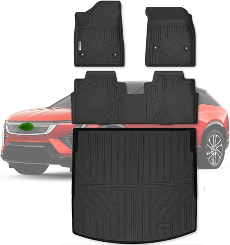 Vista 29 de Revestimientos de suelo para Acura ADX y Honda HR-V 2023-2026 TPE 2023-2026 TPE protección para todo tipo de clima, tapetes de primera y 2ª fila