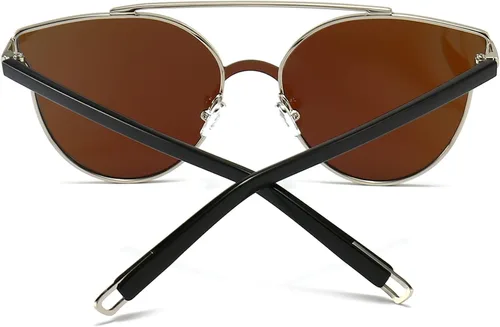 Vista 2 de Pubemy S30042 - Gafas de sol estilo ojo de gato para mujer clásicas modernas hipster a la moda