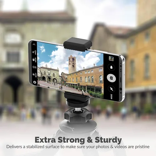 Vista 4 de SABRENT Universal Flexible Tripod Standard Tripod Mount [GoPro Mount Adapter Included] (TP-FLTP)
