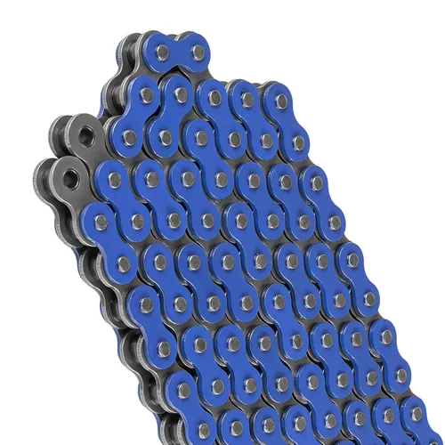 Vista 6 de Caltric Cadena de transmisión azul compatible con Yamaha Fz09 2014 2015 2016