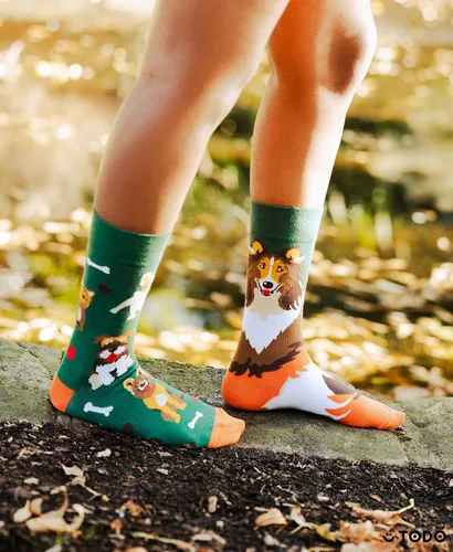 Vista 4 de TODO Calcetines divertidos para hombres, mujeres - novedad vestido calcetines para hombre divertido regalo de Navidad, calcetines divertidos