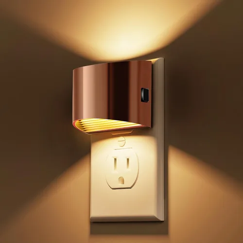 Vista 12 de L LOHAS LED - Luces nocturnas enchufables en la pared con 3CCT ajustable (1600K/3000K/5000K), luz nocturna de 1W enchufable en la pared, sensor