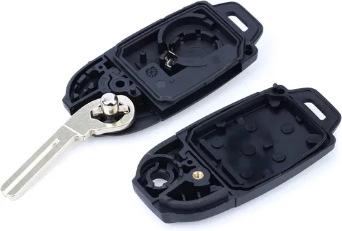 Vista 4 de Beefunny Carcasa de llave de mando a distancia plegable de repuesto con 5 botones para Volvo XC70 XC90 2003-2014 (1)