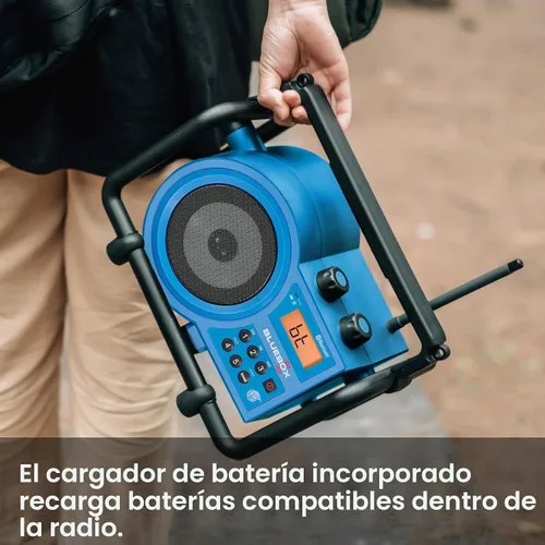 Vista 7 de Sangean Compact Ultra Rugged receptor de radio Azul
