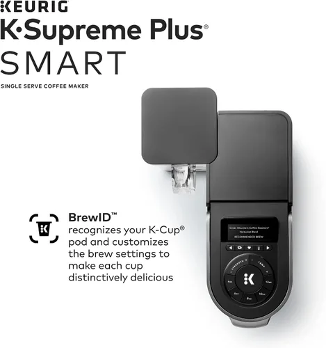 Vista 7 de Keurig K-Supreme Plus SMART - Cafetera de una sola porción con illy Intenso Bold Roast 32 cápsulas K-Cup