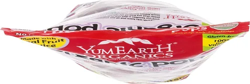 Vista 2 de YumEarth Organics Organic Pops, bolsas de 4 onzas, 4 piezas por bolsa, caramelo de azúcar