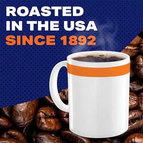 Vista 11 de Maxwell House Half Caff - Café molido de tostado medio con 1/2 de cafeína (recipiente de 25.6 onzas)