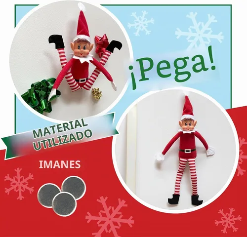 Vista 8 de SCS Direct Elf Upgrade Kit completo de bricolaje - Pose, cuelga, dobla tu elfo de Navidad - Todo lo que necesitas para hacer que tu muñeca