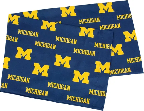Vista 3 de College Covers Everything Comfy Nebraska Cornhuskers - Almohada corporal estampada, 20 x 60 pulgadas