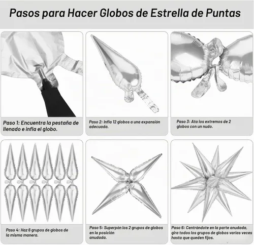 Vista 4 de 60 globos amarillos de estrella de 26 pulgadas, globos grandes de estrella explosiva de 12 puntos para cumpleaños, boda, girasol, limón, decoración