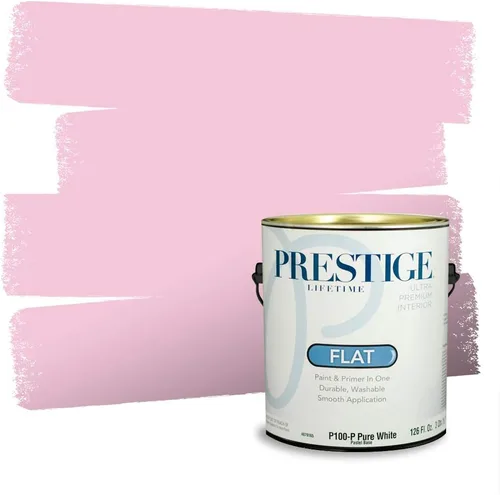 Vista 780 de Prestige Paints Pintura exterior e imprimación en uno, 1 galón, plano, coincidencia comparable de Valspar* Amber Rose*