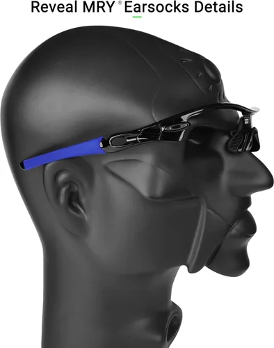Vista 5 de Mryok Auriculares de repuesto para gafas de sol Oakley Radar Path Pitch Range - Opciones