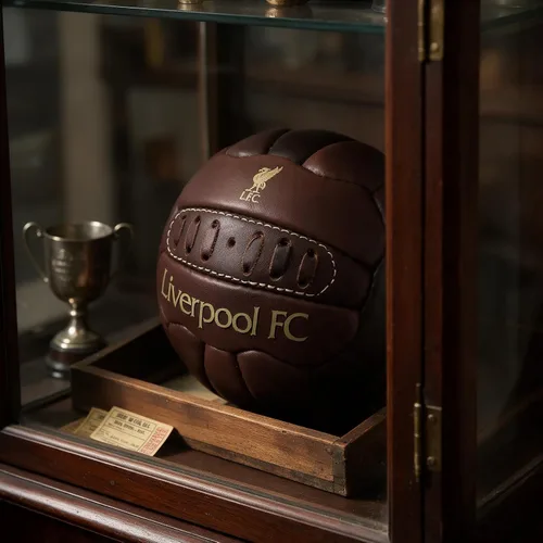Vista 4 de Liverpool F.c. Mini bola Retro Heritage