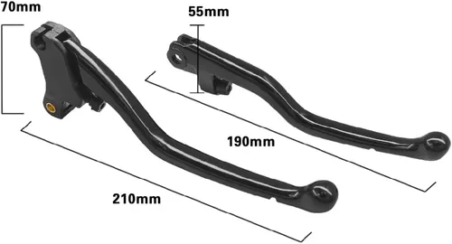 Vista 2 de KaftKO Palanca de freno de embrague de motocicleta, para BMW F900R F900XR 2020 2021 F750GS F850GS 2018-2021 F-750 850 F850 GS F900 R/XR Palancas