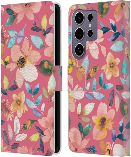 Vista 257 de Head Case Designs Officially Licensed Ninola Butterfly Nature Spring Floral Leather Wallet Case Compatible with Samsung Galaxy A07 4G