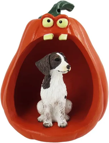Vista 185 de Conversation Concepts Figura de Corgi galés de Halloween y calabaza Welsh Corgi Pembroke