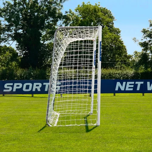 Vista 3 de Porterías de fútbol de aluminio FORZA [11 tamaños] Postes de portería de fútbol profesional *Las redes de portería utilizadas por los clubes