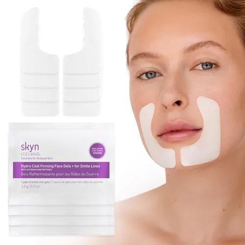 Vista 7 de Skyn ICELAND Hydro Cool - Parches reafirmantes para la frente, tratamiento suavizante de 10 minutos con péptidos y ácido hialurónico, todo