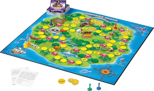 Vista 2 de Edupress Learning Well Games Juego de pistas de contexto Blue Level-Pirate Treasure Game (LRN301)