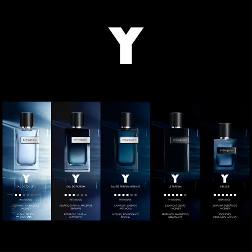 Vista 5 de Yves Saint Laurent Y Le Parfum Eau De Parfum Spray para hombre, 2.0 onzas