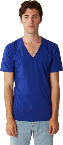 Vista 18 de American Apparel - Playera fina de mangas cortas, con cuello en V, para hombre/unisex