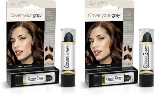 Vista 12 de Cover Your Gray Barra de retoque de color de cabello - Negro