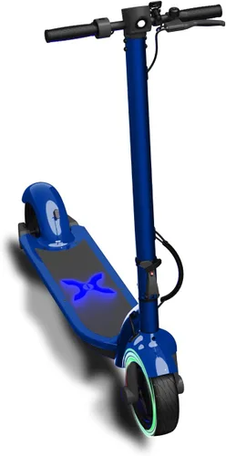 Vista 8 de Hover-1 Alpha 2.0 Foldable Electric Scooter with 450W Brushless Motor, 18 mph Max Speed, 10” Air-Filled Tires and 12 Mile Range