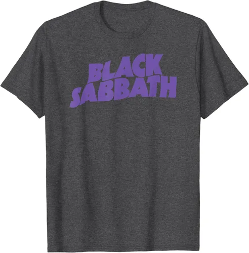 Vista 19 de Black Sabbath Camiseta con logotipo morado
