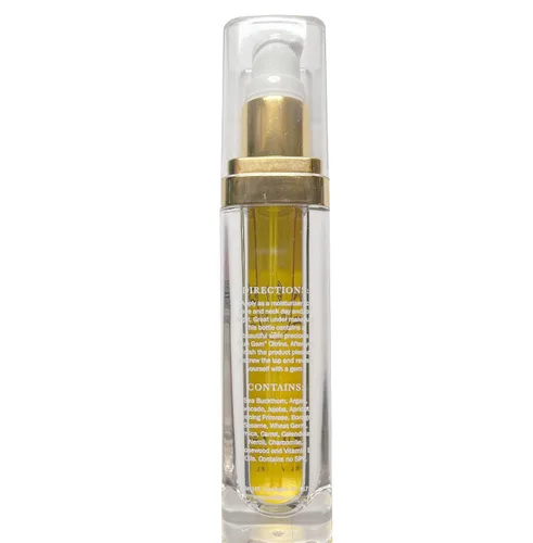 Vista 3 de Oridel Liquid Gem - Aceite facial regenerador – Hidratante facial – 100% natural, cuidado de la piel orgánico con piedra citrina, argán y espino