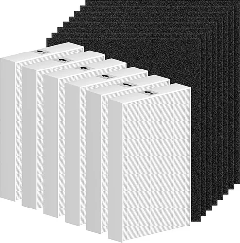 Vista 12 de Filtro HEPA HPA300 de repuesto compatible con purificador de aire Honeywell serie HPA300, HPA300, HPA304, HPA8350, HPA300VP, HPA3300b, HPA5300