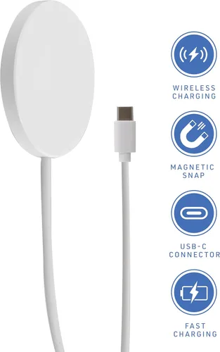 Vista 2 de Cargador inalámbrico magnético Xtreme, cargador inalámbrico rápido de 10 W compatible con iPhone 16 Pro Max/16 Pro/16/16 Plus/15/14/13/12