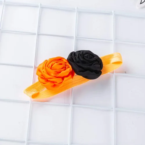 Vista 6 de HUAANIUE Disfraz de princesa para bebé, disfraz de calabaza con diadema, fiesta de cumpleaños de Halloween