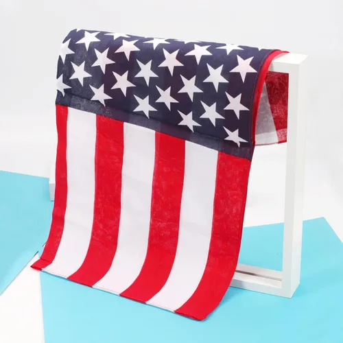 Vista 7 de Ardorchid Bandana Diadema de Bandera Americana Roja Blanca y Azul Diademas Patrióticas de EE.UU. para Hombres y Mujeres Bufanda de Cuello y Cara