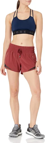 Vista 4 de Tienda Essentials - Pantalón corto para correr tejido con cintura fruncida para mujer (anteriormente Core 10)