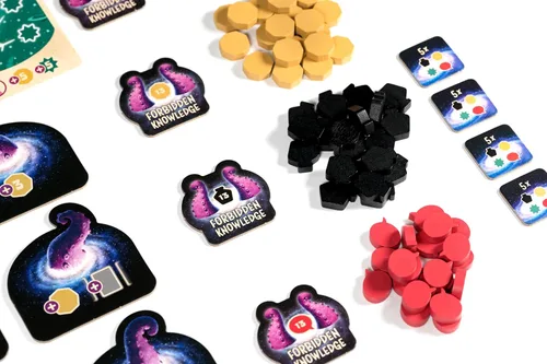 Vista 9 de Cosmoctopus - Juego de mesa de construcción de motores, juego de estrategia para reunión de tentáculos, divertido juego familiar para niños