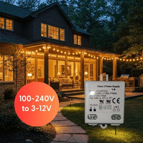 Vista 3 de Ironsmith Lighting Products - Transformador de controlador LED de corriente constante (3-12 voltios 3-6 vatios Regulable)