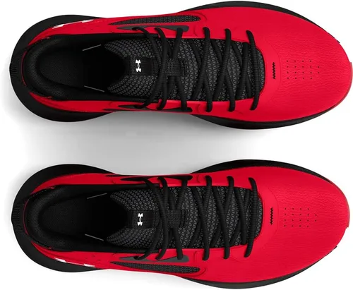 Vista 3 de Under Armour Lockdown 6 - Tenis de baloncesto unisex para adultos, Negro, marrón, blanco o gris