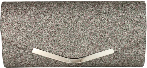 Vista 2 de ZHANNI Bolso de noche para mujer, bolso de mano brillante para fiesta, bolso de boda, bolso de fiesta