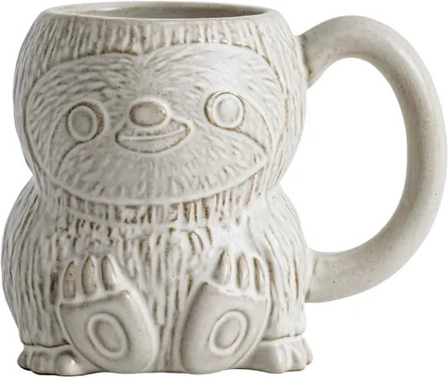 Vista 10 de Taza de café de cerámica de gato blanco de 20 onzas, taza de café grande de cerámica, taza con patrón de gato 3D novedoso para café, té, cacao