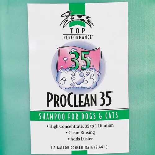 Vista 2 de Top Performance Champú para perros y gatos ProClean 35, 2-1/2 galones
