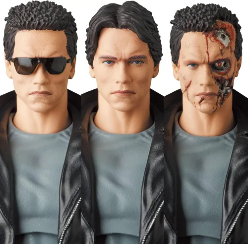 Vista 6 de Medicom Terminator: T-800 MAFEX Figura de acción, Multicolor