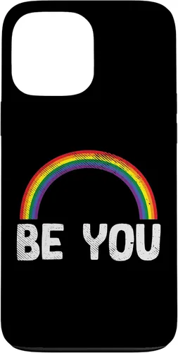 Vista 24 de Rainbow You Be LGBT Pride Flag Lesbian Gay Bi Trans Gift Case for iPhone 17