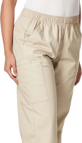 Vista 3 de WonderWink, pantalones elásticos resistentes para mujer de Wonderwork