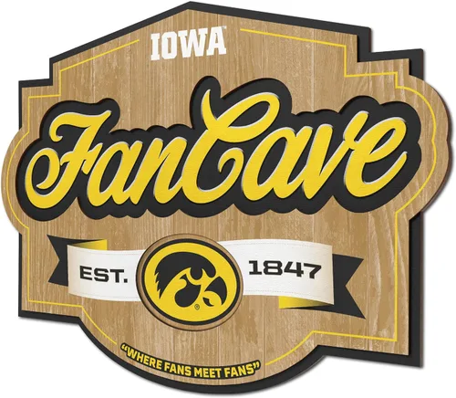 Vista 62 de YouTheFan - Letrero de cueva para fanáticos de la NCAA
