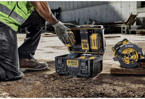 Vista 6 de DEWALT Cargador de doble puerto Toughsystem 2.0 20V (DWST08050)