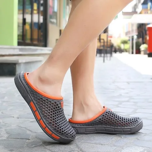 Vista 2 de Men's and Women's Garden Clogs Beach Couple Sandals Bath Slippers Anti-Slip Breathable and Quick-Drying Shoes